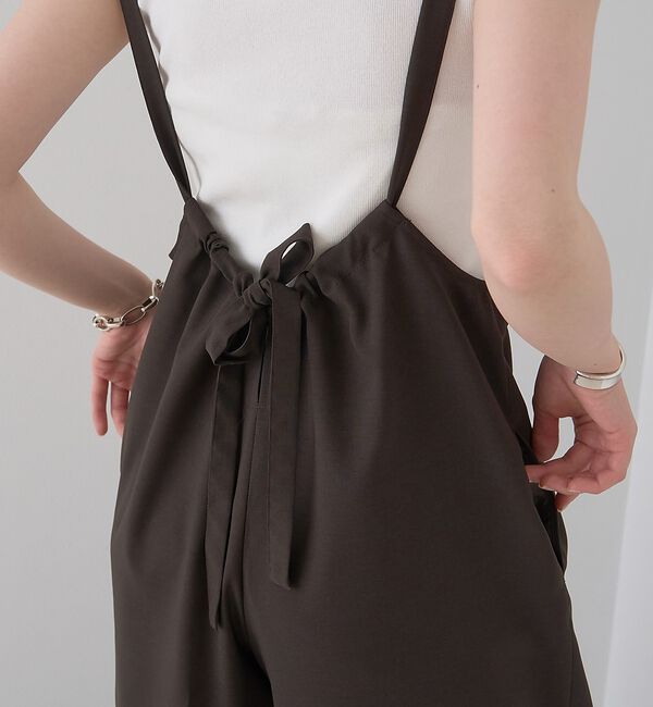 Rouge vif「【人気追加】ドライウェザーサロペット」|オールインワン|