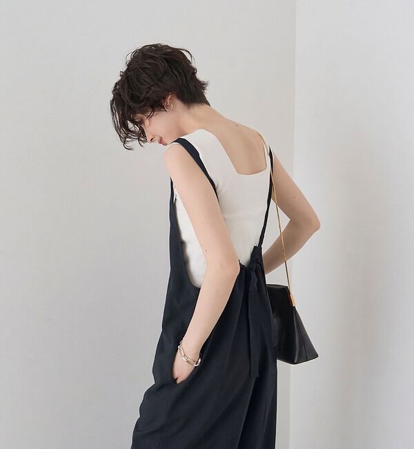 Rouge vif「【人気追加】ドライウェザーサロペット」|オールインワン|