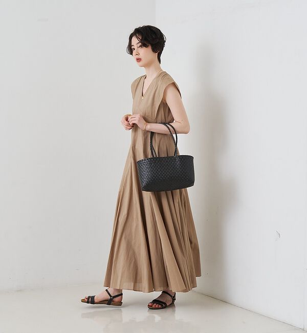 Rouge vif「【PLAKTON/プラクトン】ストラップフラットサンダル【予約】」|サンダル|