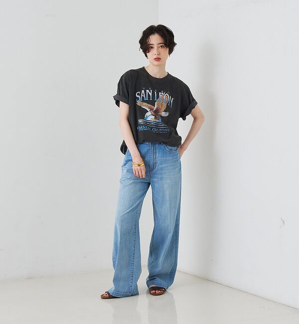 Rouge vif「【PLAKTON/プラクトン】ストラップフラットサンダル【予約】」|サンダル|