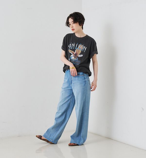 Rouge vif「【PLAKTON/プラクトン】ストラップフラットサンダル【予約】」|サンダル|