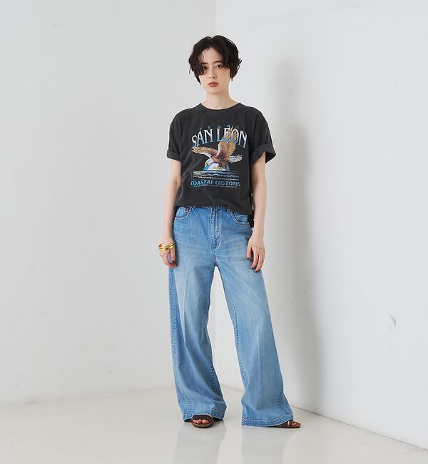 Rouge vif「【PLAKTON/プラクトン】ストラップフラットサンダル【予約】」|サンダル|