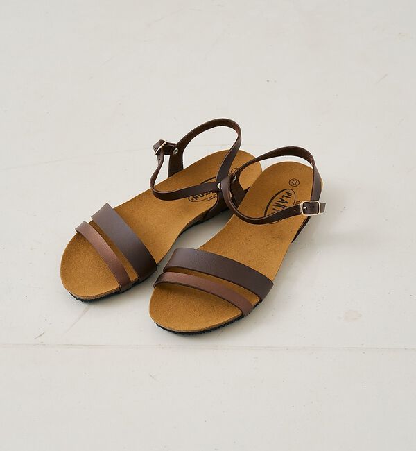 Rouge vif「【PLAKTON/プラクトン】ストラップフラットサンダル【予約】」|サンダル|