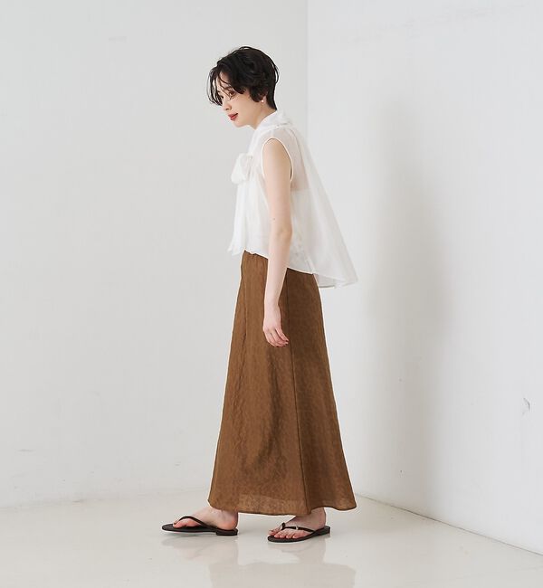 Rouge vif「前後2WAYビッグボウタイリボンブラウス【予約】」|シャツ・ブラウス|