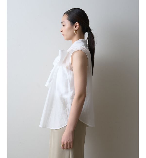 Rouge vif「前後2WAYビッグボウタイリボンブラウス【予約】」|シャツ・ブラウス|