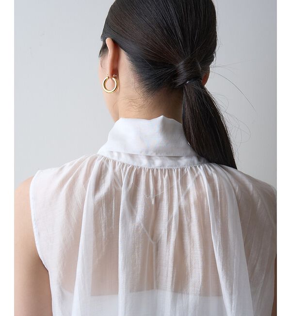 Rouge vif「前後2WAYビッグボウタイリボンブラウス【予約】」|シャツ・ブラウス|