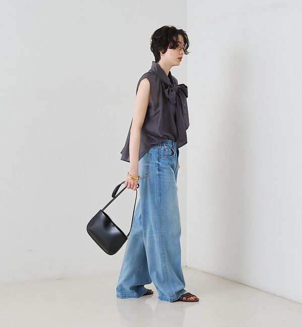 Rouge vif「前後2WAYビッグボウタイリボンブラウス【予約】」|シャツ・ブラウス|