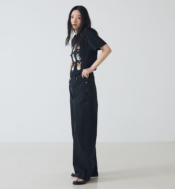 Rouge vif「【JERZEES/ジャージーズ】9DOGS半袖Tシャツ/犬/半袖【WEB限定】【」|Tシャツ・カットソー|