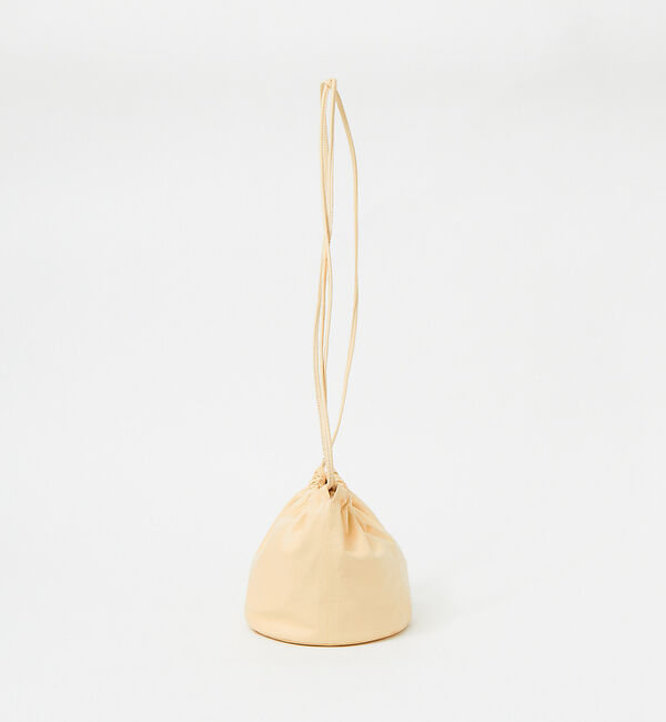 qualite「【MODERN WEAVING】ミニ巾着バッグ」|ショルダー・メッセンジャー|