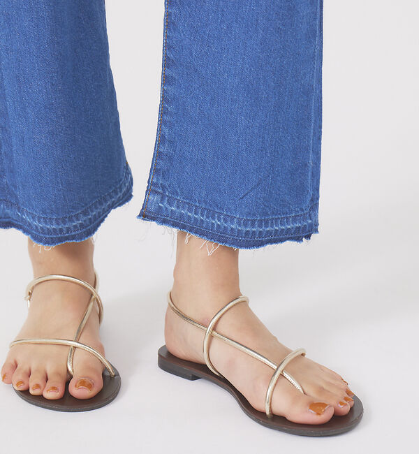 qualite「【e&times;qualite】サイドラインデニム」|デニム|