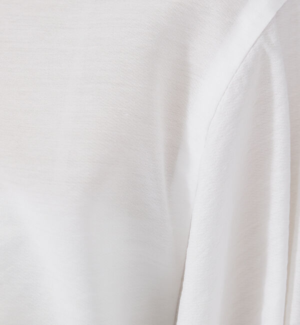 qualite「エアリータックスリーブブラウス」|シャツ・ブラウス|