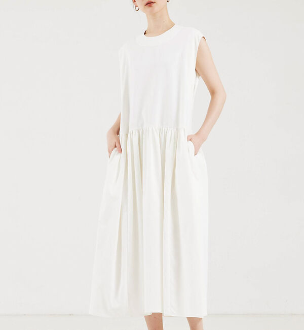qualite「タスランチノワンピース」|ワンピース|オフホワイト