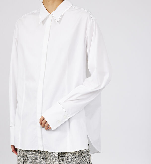 qualite「コットンレギュラーカラーシャツ」|シャツ・ブラウス|