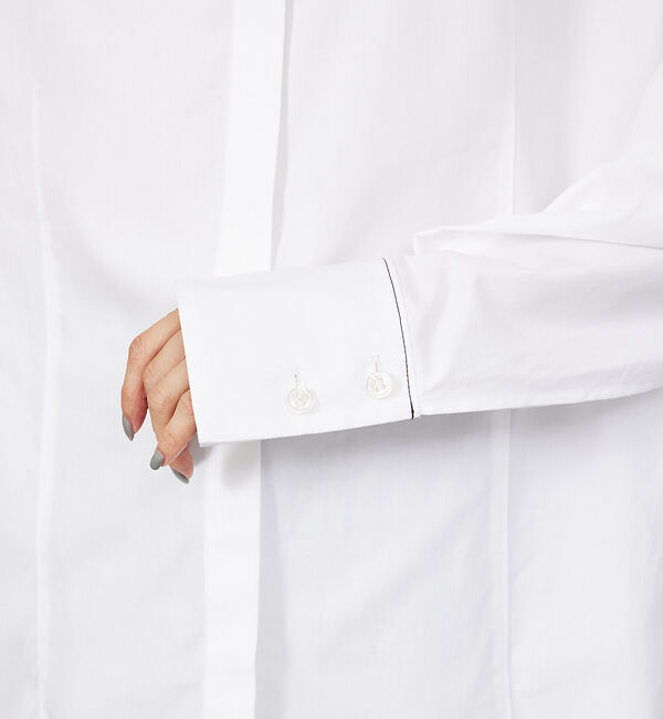 qualite「コットンレギュラーカラーシャツ」|シャツ・ブラウス|