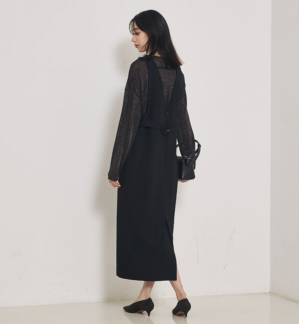 qualite「【オールシーズン大活躍】ナローロングワンピース」|ワンピース|