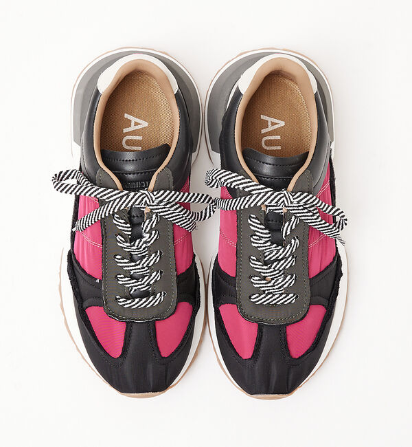 AU BANNISTER「【軽量】レイヤーソールスニーカー」|スニーカー|