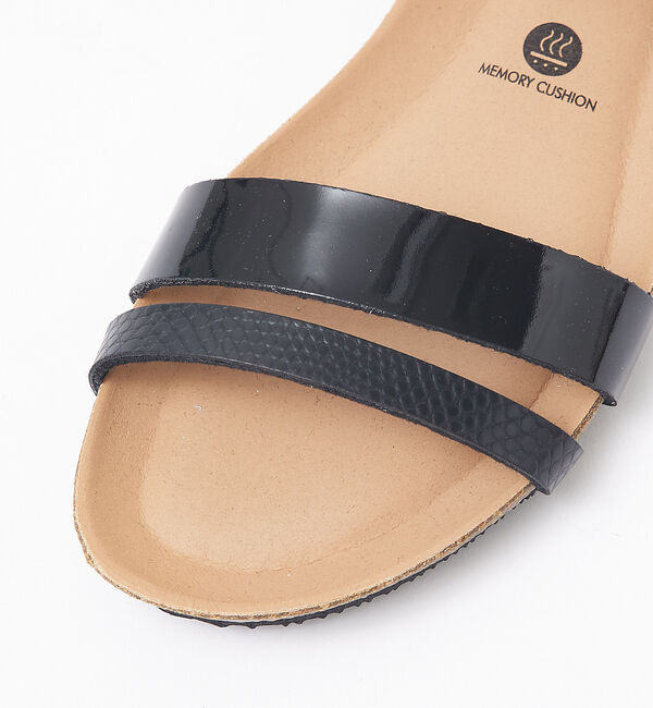 AU BANNISTER「●PLAKTON フットベットサンダル」|サンダル|