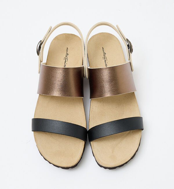 AU BANNISTER「【販売店舗限定】フットベッドサンダル」|サンダル|