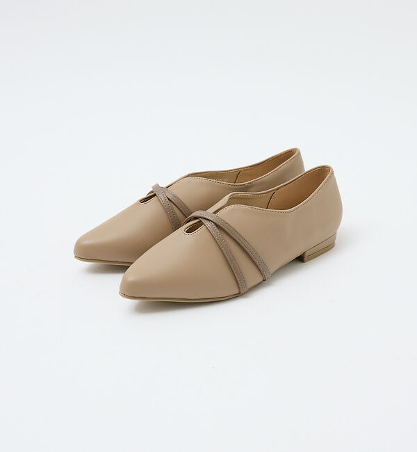 AU BANNISTER「【販売店舗限定】クロスベルトパンプス」|パンプス|