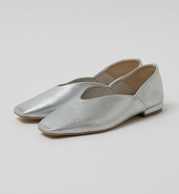 AU BANNISTER「【シープスキン/販売店舗限定】スクエアトゥVカットパンプス」|その他|