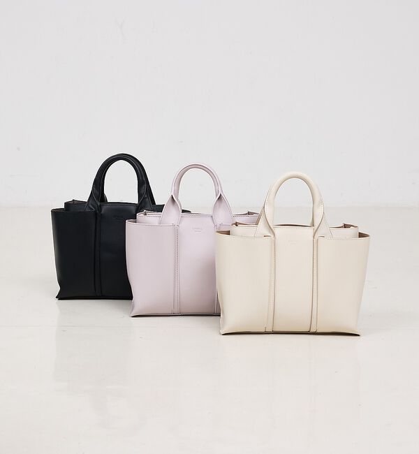 LOWELL things「Ordi/ダブルポケット2WAYトートM」|ショルダー・メッセンジャー|