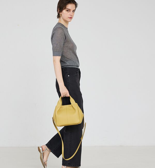 LOWELL things「Mellow/ソフトレザーオープントート/ミニ」|トートバッグ|