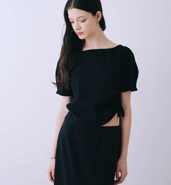 SELFIST「【kariさんコラボ】パフスリーブブラウス&times;タイトスカートセット【予約】」|ワンピース|