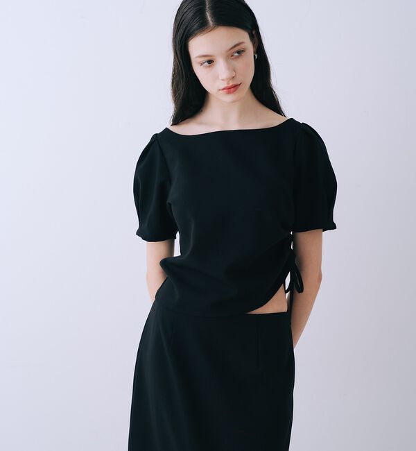 SELFIST「【kariさんコラボ】パフスリーブブラウス&times;タイトスカートセット【予約】」|ワンピース|