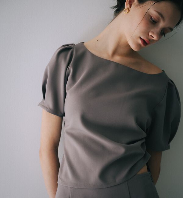 SELFIST「【kariさんコラボ】パフスリーブブラウス&times;タイトスカートセット【予約】」|ワンピース|