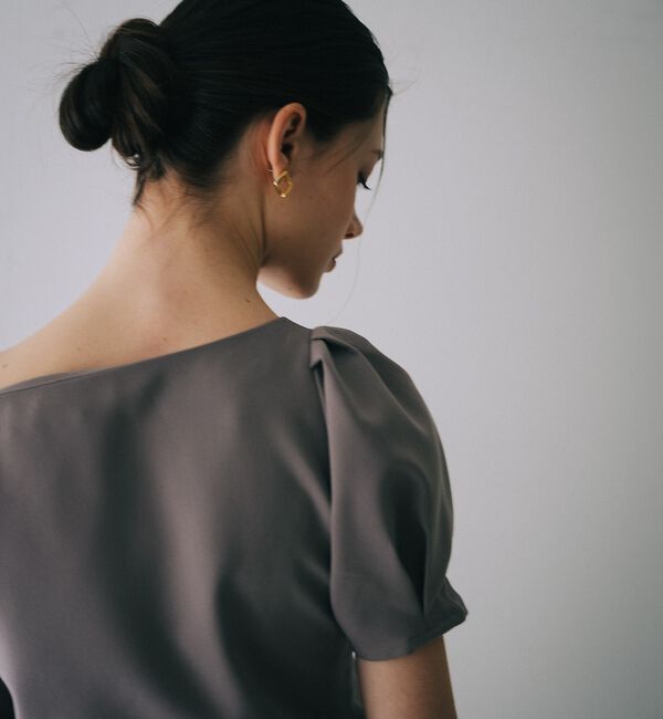 SELFIST「【kariさんコラボ】パフスリーブブラウス&times;タイトスカートセット【予約】」|ワンピース|