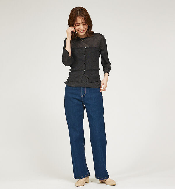 abahouse mavie「【２点セット】ビスチェ付きシアーニット」|ニット・セーター|