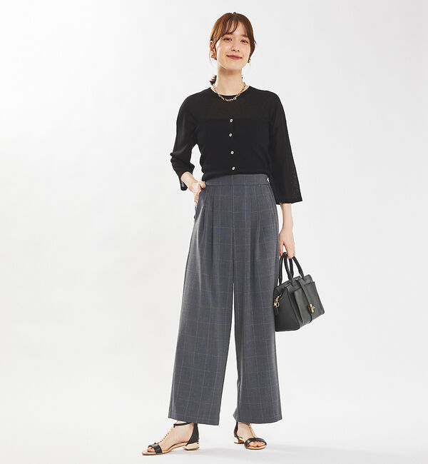 abahouse mavie「【２点セット】ビスチェ付きシアーニット」|ニット・セーター|