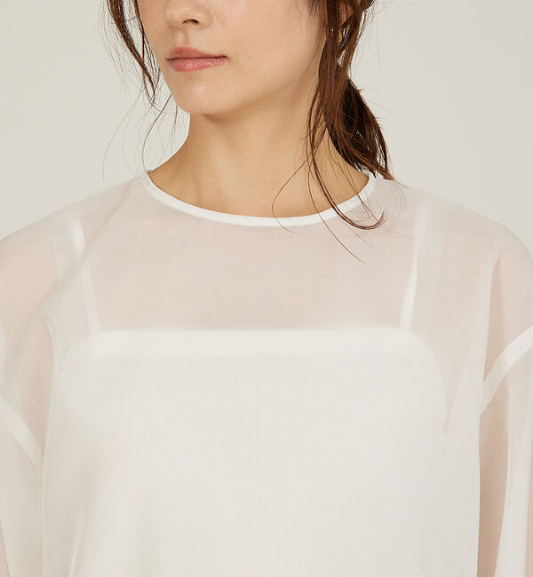 abahouse mavie「マルチフリルブラウス【ティペット付】」|シャツ・ブラウス|