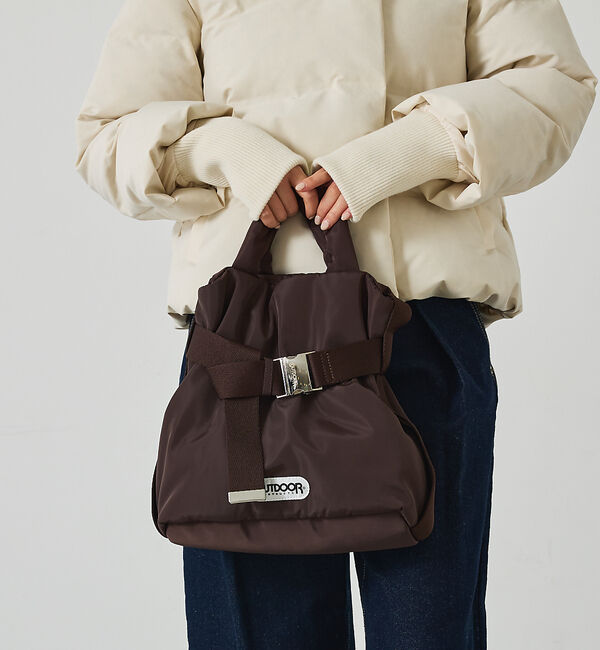 abahouse mavie「【OUTDOOR】２WAYベルトトート(S)」|ショルダー・メッセンジャー|