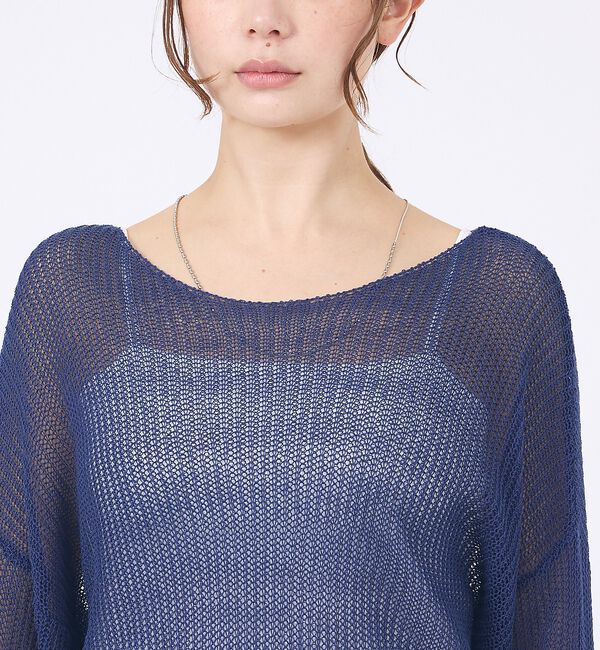 abahouse mavie「【再登場！】シアーニットプルオーバー」|ニット・セーター|