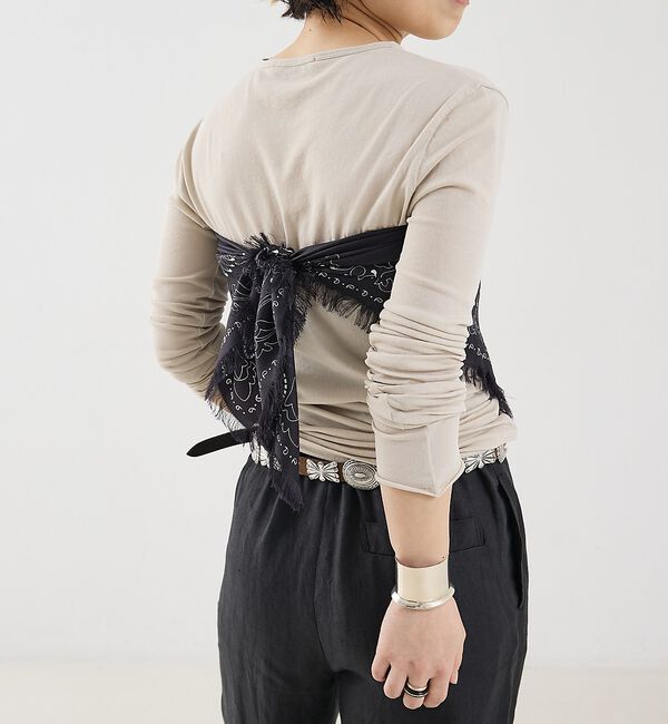 The Store by C' 「【ASAUCE MELER】【別注】シルクバンダナ」|バンダナ・スカーフ|