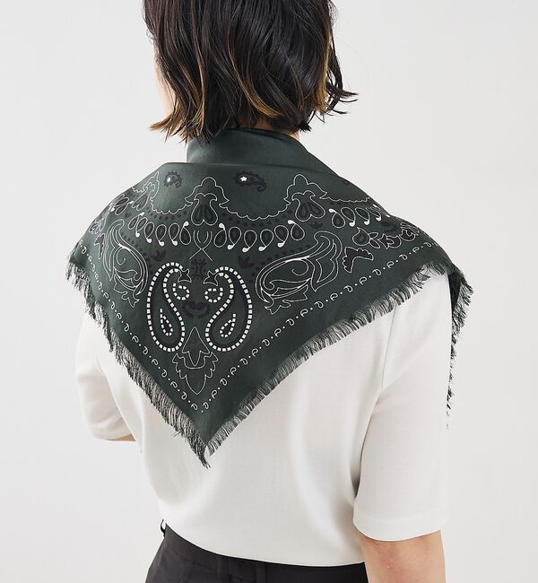 The Store by C' 「【ASAUCE MELER】【別注】シルクバンダナ」|バンダナ・スカーフ|