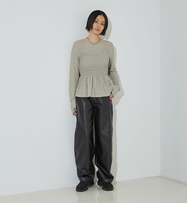 NOMINE「スパーク ビスチェ ロンT」|Tシャツ・カットソー|