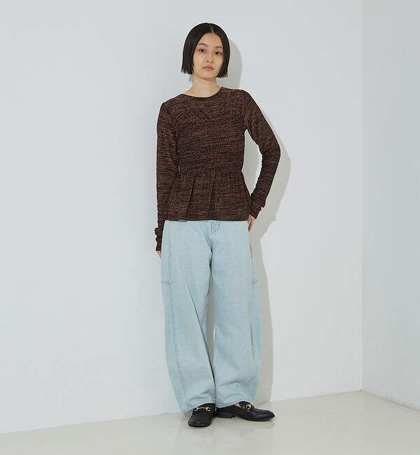 NOMINE「スパーク ビスチェ ロンT」|Tシャツ・カットソー|