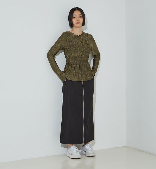 NOMINE「スパーク ビスチェ ロンT」|Tシャツ・カットソー|