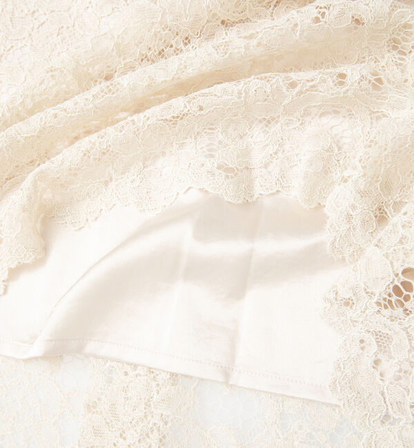 TIARA「Iラインレースタイトスカート」|スカート|