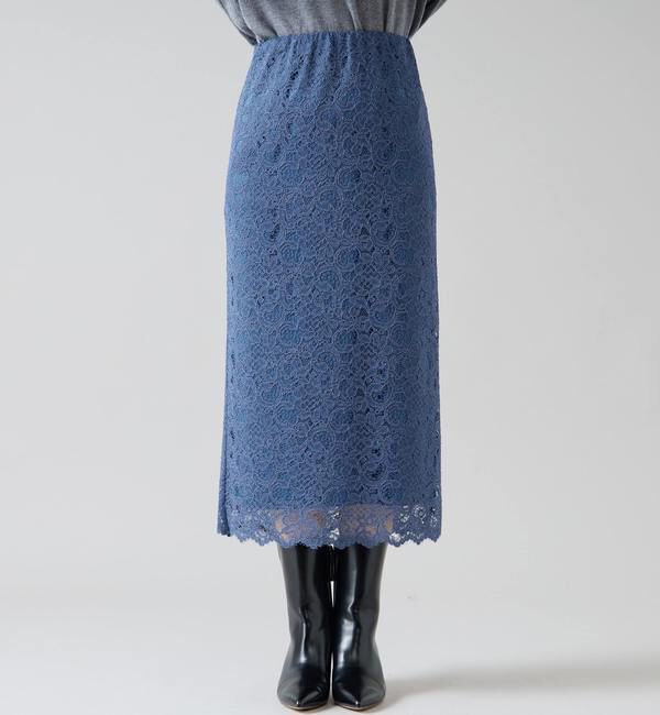 TIARA「Iラインレースタイトスカート」|スカート|