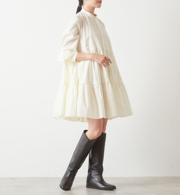 Liesse「ティアードブラウス」|シャツ・ブラウス|ホワイト