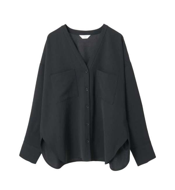 Liesse「Vカラーシャツ」|シャツ・ブラウス|