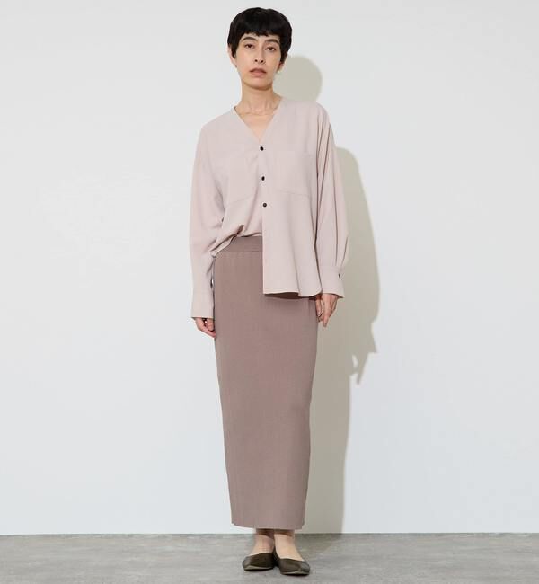 Liesse「Vカラーシャツ」|シャツ・ブラウス|