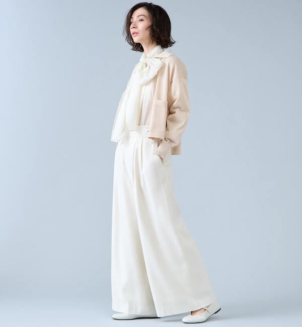 Liesse「シアージップニット」|カーディガン|