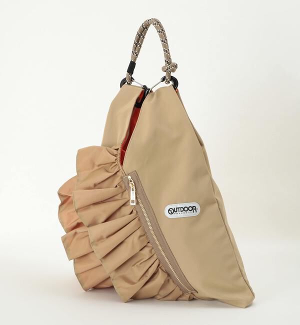 SOFFITTO「【RISLEY&times;OUTDOOR(リズレイ&times;アウトドア)】トライアングルフリルバッグ［R2501-TFB36］」|ショルダー・メッセンジャー|