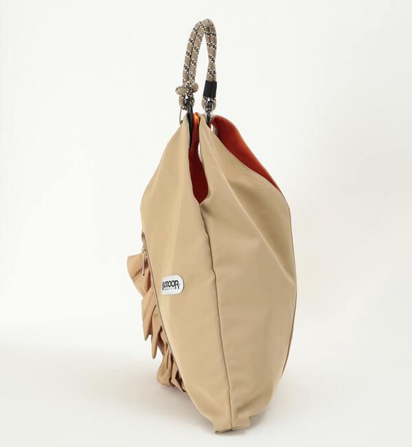 SOFFITTO「【RISLEY&times;OUTDOOR(リズレイ&times;アウトドア)】トライアングルフリルバッグ［R2501-TFB36］」|ショルダー・メッセンジャー|