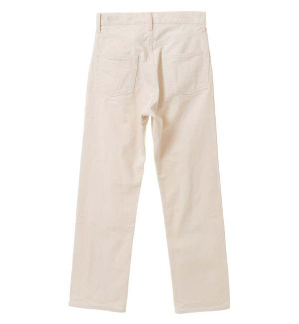 A_「【メルローズ50周年限定】【KURO別注】ホワイトデニムフレアパンツ」|デニム|