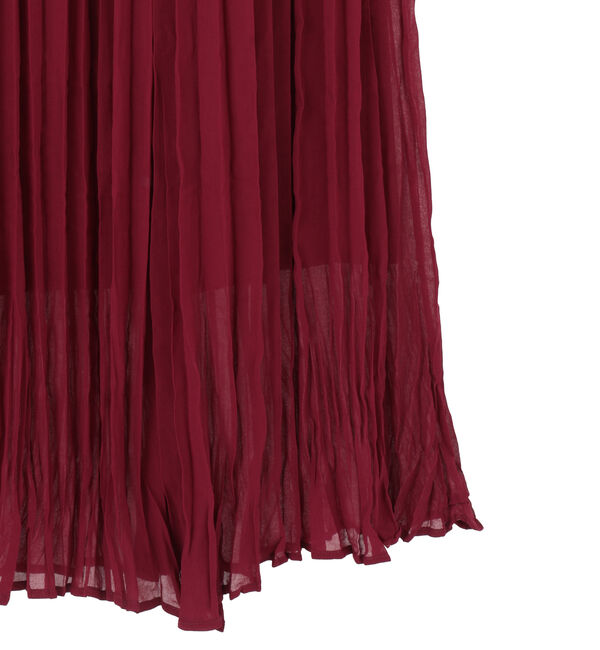 SOFFITTO「【A_/エース】ウエストゴムワッシャープリーツスカート」|スカート|